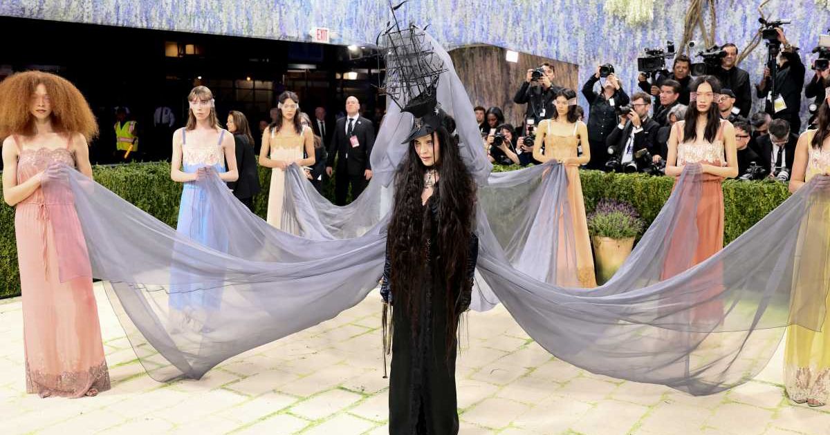 Madonna stuns at Met Gala 2026 celebrating ‘Costume Art’ with painting-inspired ensemble (Theo Wargo/FilmMagic)