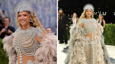 Beyonce owns Met Gala 2026 carpet in sparkling skeleton dress after decades-long absence