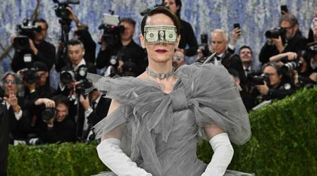 Met Gala 2026: Sarah Paulson sports ‘weird’ $1 bill as blindfold in symbolic red carpet look