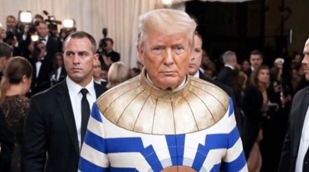 Fact Check: Does the video show Trump making a surprise entrance at the Met Gala?