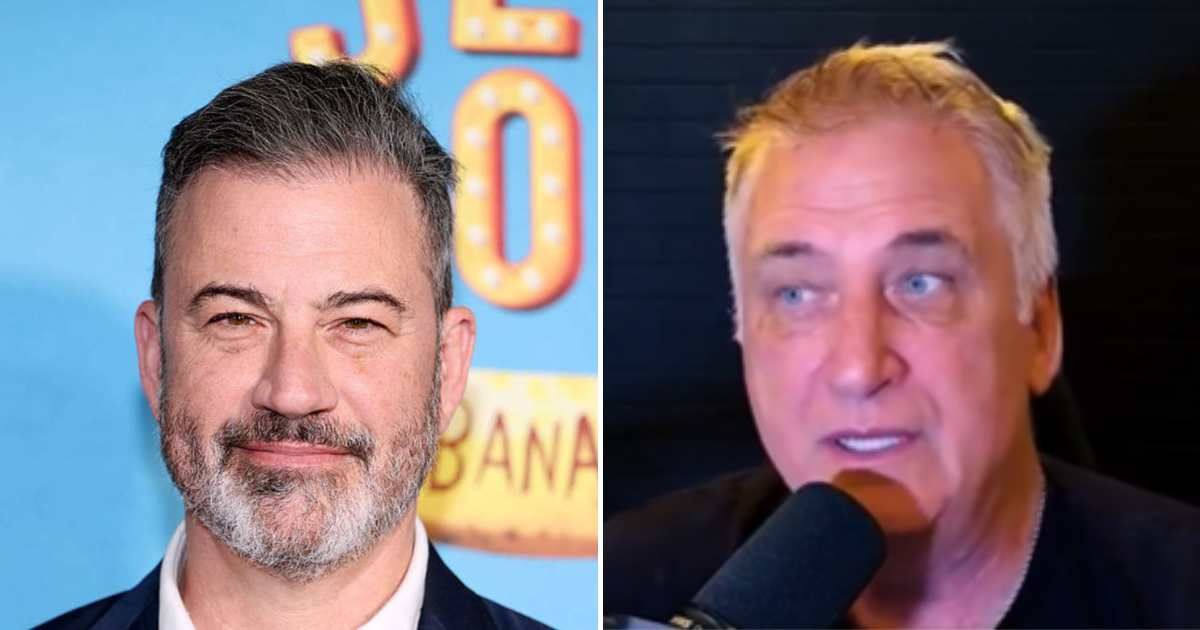 Daniel Baldwin has slammed Jimmy Kimmel for allegedly peddling hatred toward Trump (Getty Images and X/ @BreitbartNews)