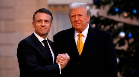 Macron says US, EU shouldn't waste time on tariff threats after Trump warning