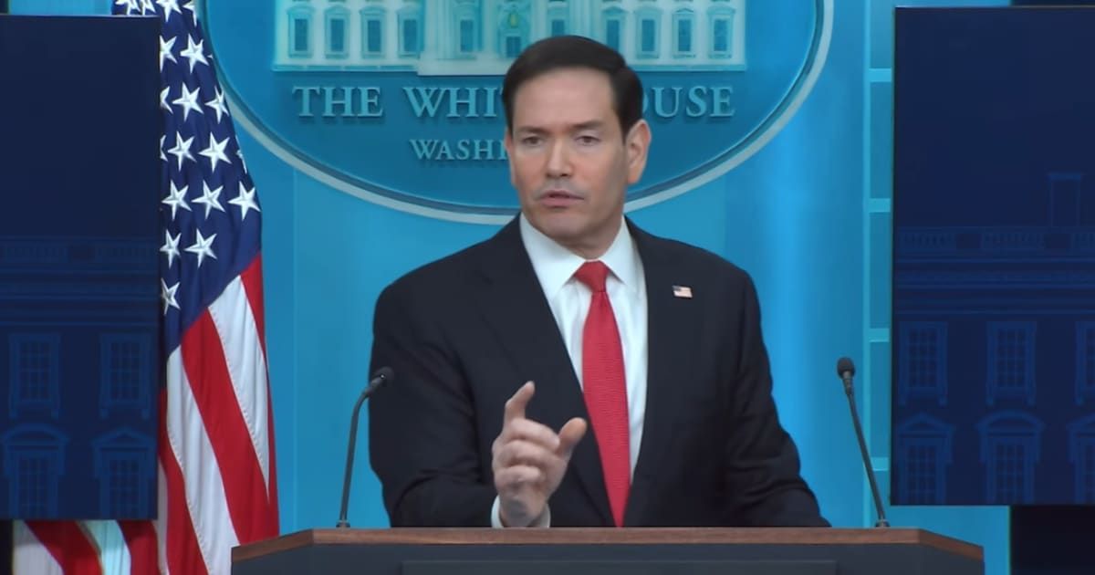 Secretary of State Marco Rubio says Iran must return to talks and warns Tehran not to ‘test the will’ of President Trump (US Department of State/ Youtube)