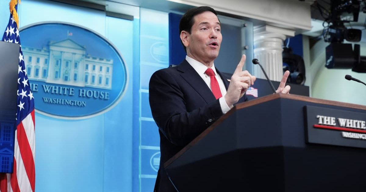 Marco Rubio casts doubt on the United Nations’ relevance, questioning its effectiveness as Iran-related tensions continue to rise (AP Photo/Jacquelyn Martin)

