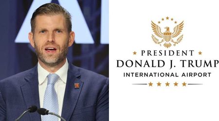 Eric Trump debuts official logo for Donald J Trump International Airport: ‘No person more deserving’