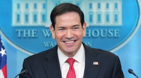 Marco Rubio jokes ‘this is chaos’ as he fills in for Karoline Leavitt at White House briefing