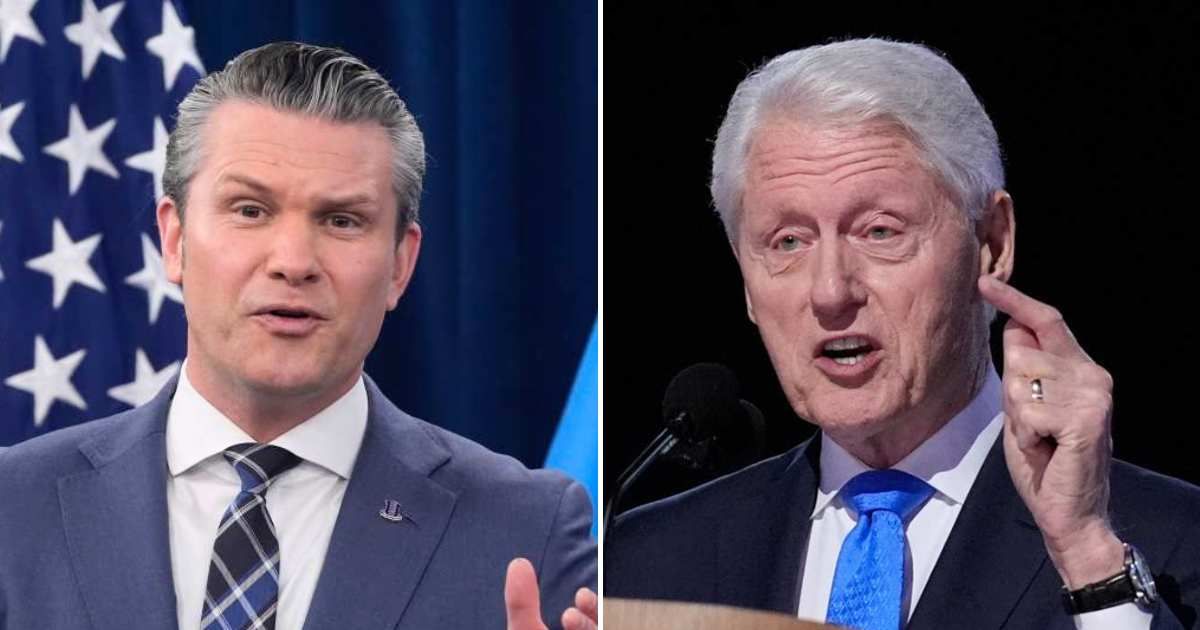 Bill Clinton criticized Pete Hegseth after his congressional testimony (Getty Images, AP Photo/Brynn Anderson, File)