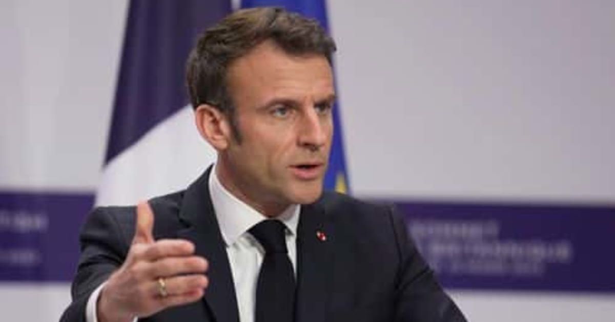 Emmanuel Macron holds talks with Iran’s president, calling for the Strait of Hormuz to be reopened to global shipping (Getty Images)