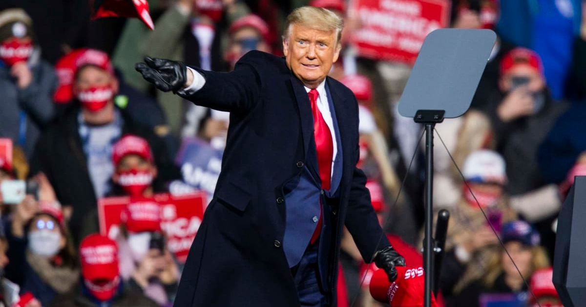 President Donald Trump spoke about his approval ratings among Republicans during a White House appearance (Getty Images)