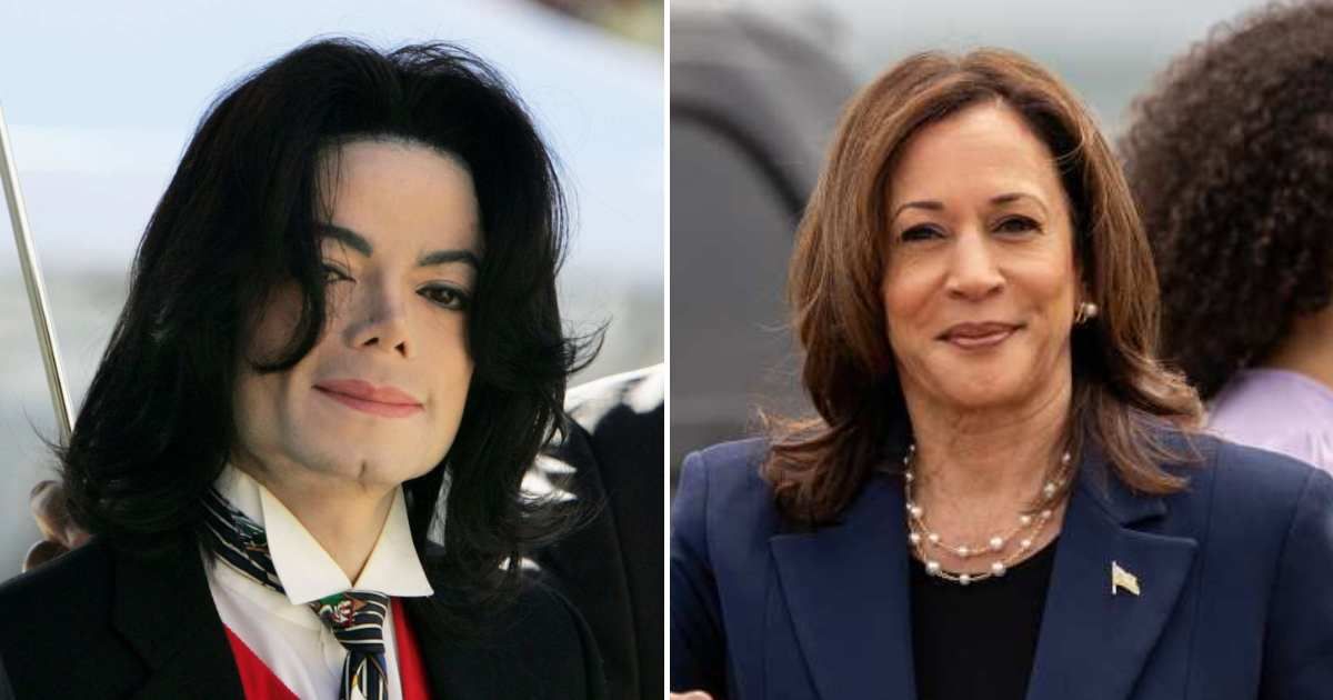 Former Vice President Kamala Harris was linked online to Michael Jackson’s 2005 trial (Getty Images)