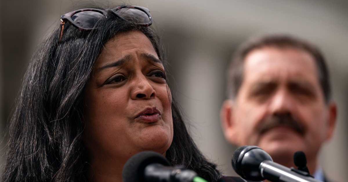Pramila Jayapal’s remarks follow her frequent criticism of the US’s sanctions on Cuba. She has also described the action as a 'bombing of the infrastructure' (Getty Images)