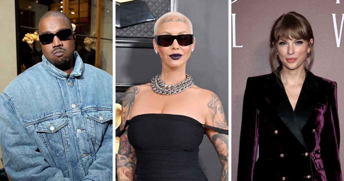 Amber Rose discusses encouraging Kanye West before his controversial interruption of Taylor Swift at the VMAs (Getty Images)