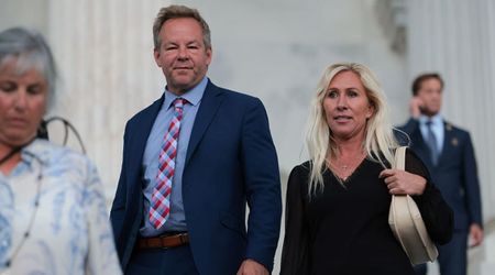 Marjorie Taylor Greene's fiancé abruptly quits Washington after her fallout with Trump deepens