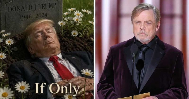 Mark Hamill apologizes after backlash over AI image depicting Trump dead