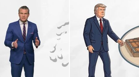 Pete Hegseth makes a bizarre animated Pentagon pitch as he pushes massive defense budget increase