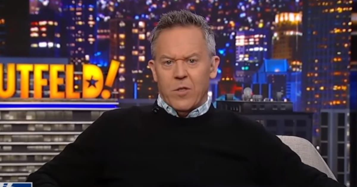 Greg Gutfeld praised Conservatives for 'holding the line' when it comes to political differences  (@foxnews/YouTube)
