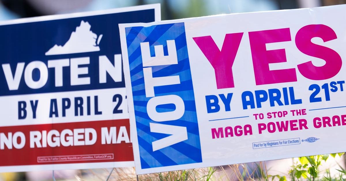 Virginia’s top court ruled Democrats did not follow proper constitutional procedures in advancing the redistricting amendment (AP Photo)