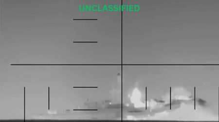 Iran reports 'sporadic clashes' with US forces in Hormuz as carrier jets target oil tankers