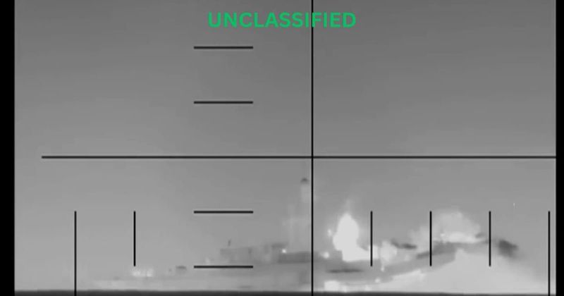 Iran reports 'sporadic clashes' with US forces in Hormuz as carrier jets target oil tankers