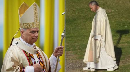 Fact Check: Was Pope Leo XIV spotted wearing Nike shoes along with the papal outfit?
