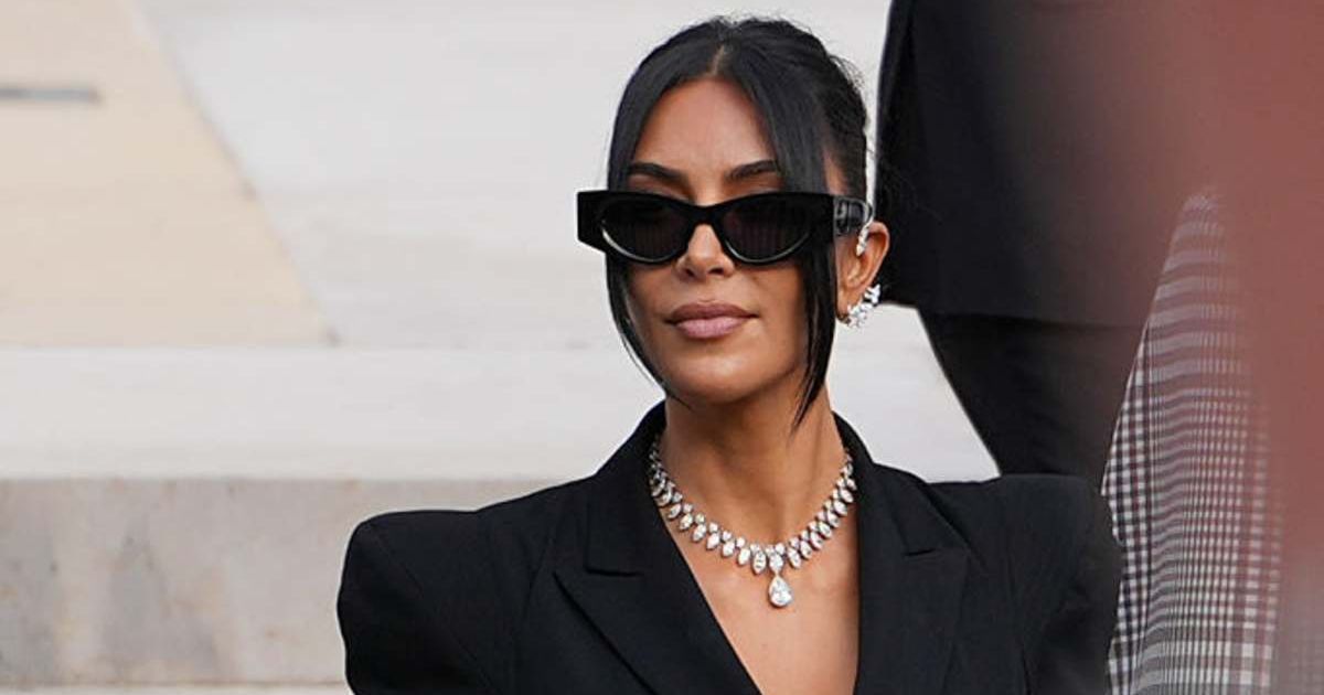 Kim Kardashian shared on Instagram that she visited women in hospice care at a facility in Chowchilla, California (Edward Berthelot/GC Images)