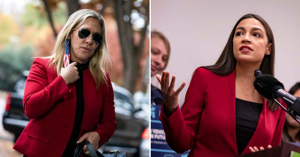 Alexandria Ocasio-Cortez rejected aligning with Marjorie Taylor Greene, calling her a 'proven bigot' and warning against alliances built on shared enemies (Getty Images)