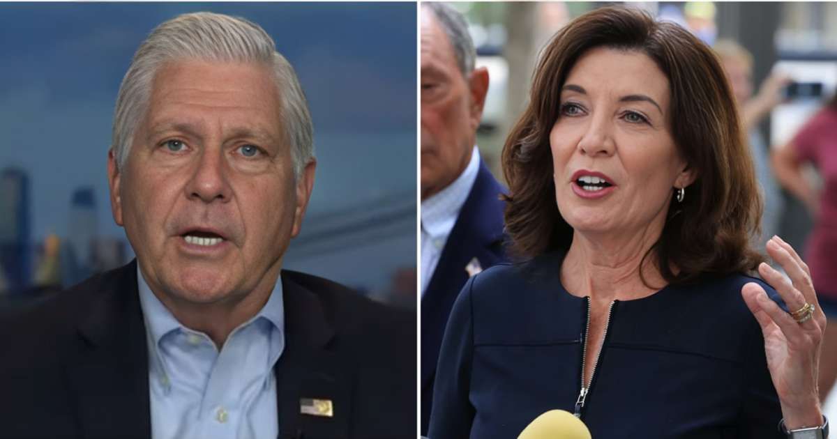 Nassau County Executive Bruce Blakeman said the state’s $3.8 billion ‘economic uncertainty’ reserve should be used to eliminate taxes on the first $50,000 of personal income (Fox News/Getty Images