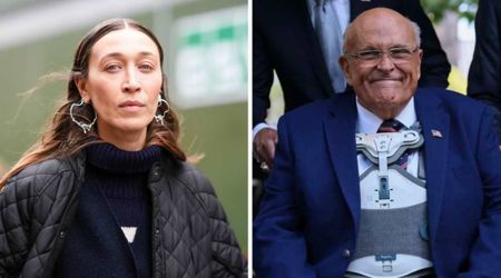 Gigi Hadid’s woke half-sister Alana Hadid lip-syncs, winks in Rudy Giuliani illness headline clip
