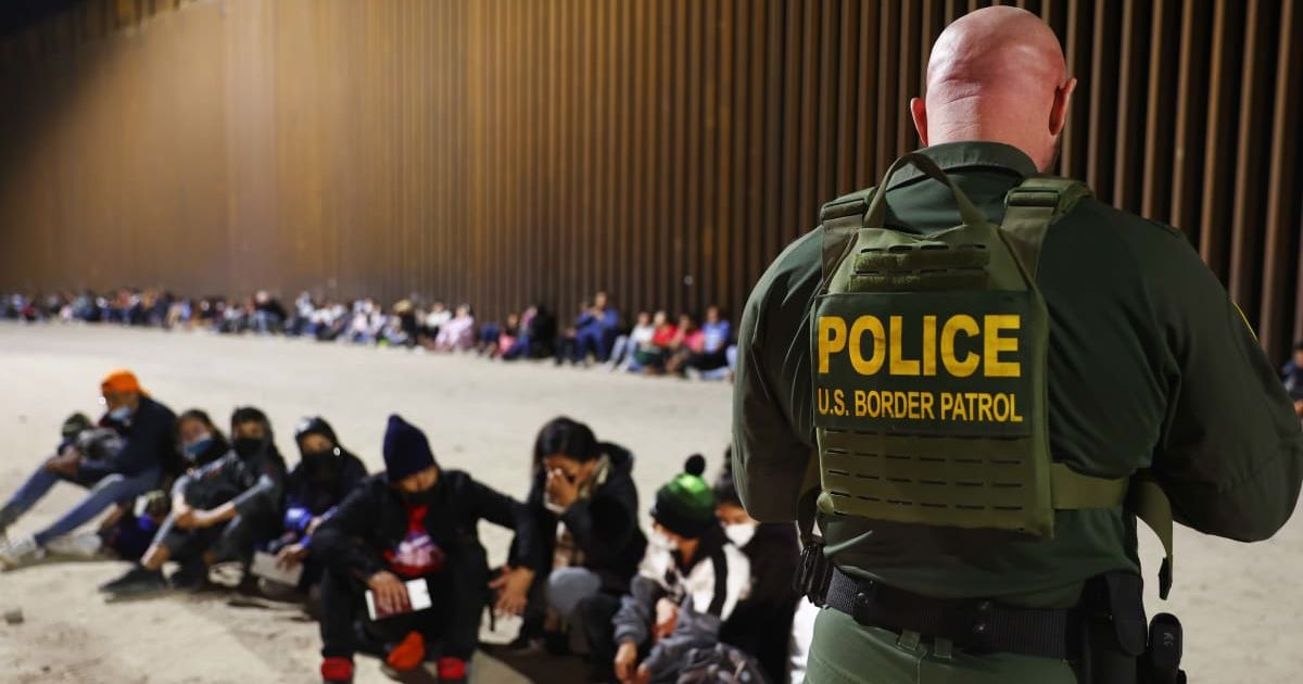 The DHS has dramatically expanded detention operations while simultaneously encouraging migrants to leave the country voluntarily (Getty Images)