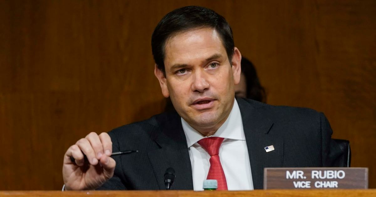 Marco Rubio called a reporter’s Iran ceasefire question 'stupid' after Iranian missile and drone attacks near the Strait of Hormuz (Getty Images)