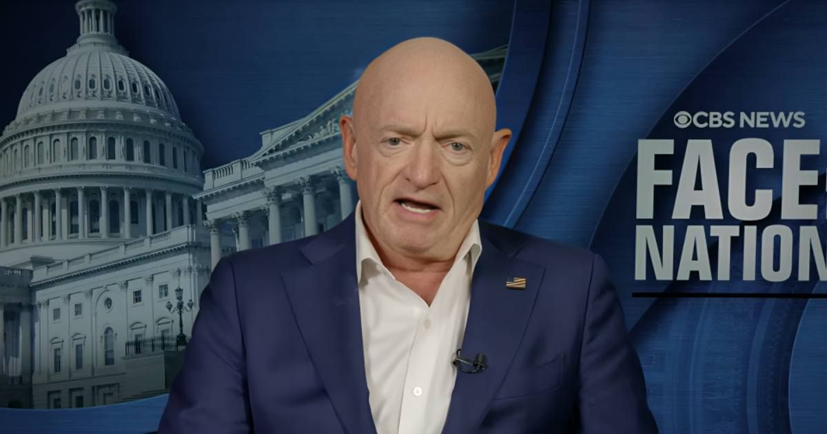 Sen Mark Kelly escalates his legal battle against Defense Secretary Pete Hegseth, alleging the administration is using pension threats to silence 2 million retired service members (Screengrab/FaceTheNation)