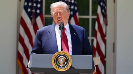 Trump says Space Force monitors Iran nuclear sites, says US will ‘get’ enriched uranium