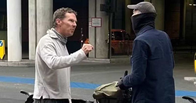Benedict Cumberbatch branded 'deluded liar' after verbal clash with cyclist in viral London video