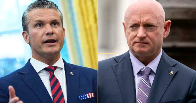 Pete Hegseth vows legal review for Mark Kelly after ‘babbling’ about classified Pentagon briefing