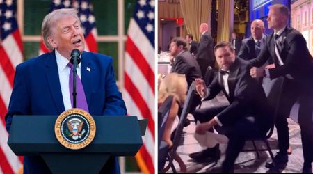 Trump says Vance was carried: ‘like a little boy’ in WHCD scare, jokes ‘didn’t lift me so fast’