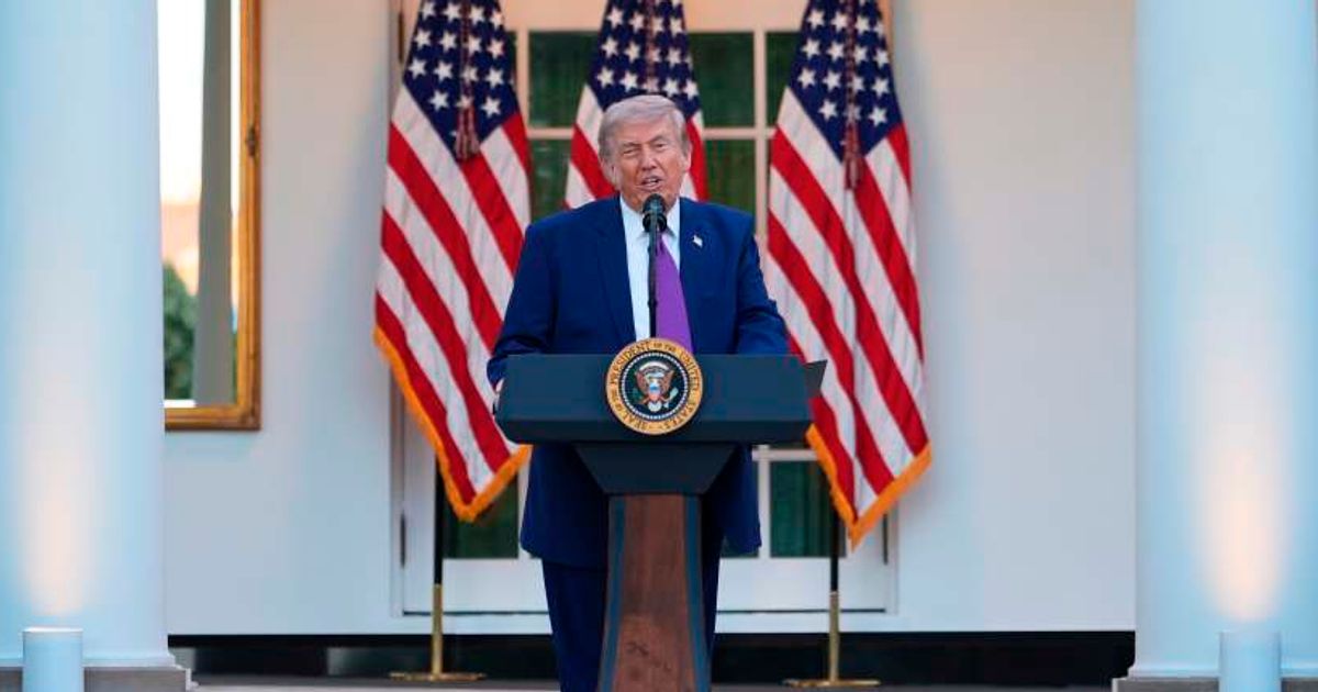 According to sources, President Donald Trump first complained about the alleged media leak to acting Attorney General Todd Blanche last month (AP Photo/Julia Demaree Nikhinson)