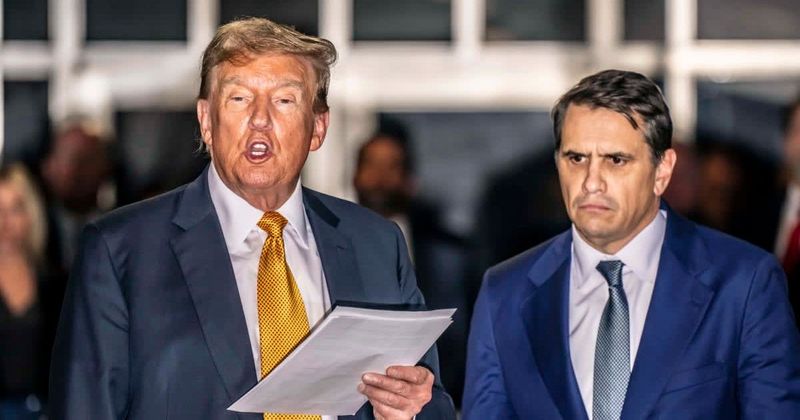 Trump says Todd Blanche ‘kept him out of jail for years’ while revisiting legal battles at WH event