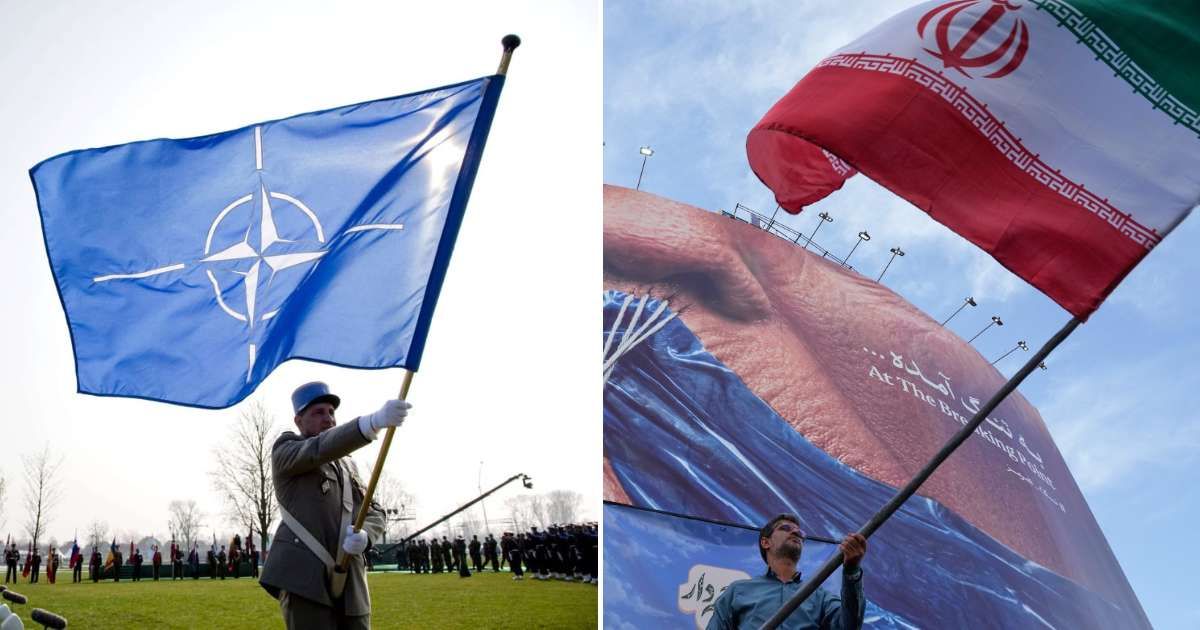 Viral social media posts claimed NATO had declared Iran victorious over the United States and Israel (Getty Images, AP Photo)