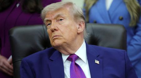 Trump jolts awake during Oval Office maternal health event after appearing to nod off