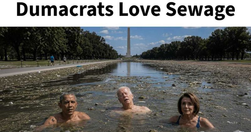 Trump shares sewage meme targeting Obama, Biden, Pelosi in Truth Social rant