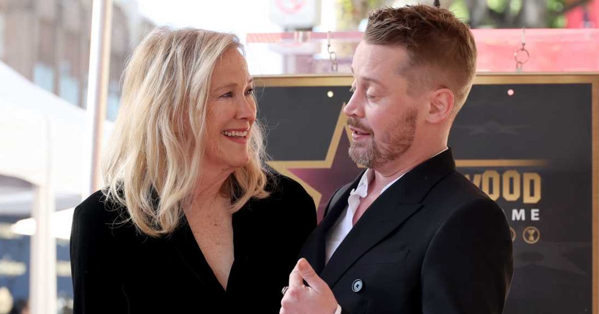 Macaulay Culkin said he feels like one of the last remaining links to Hollywood’s older generation, while Catherine O’Hara supported him at his 2023 Walk of Fame ceremony (Getty Images)