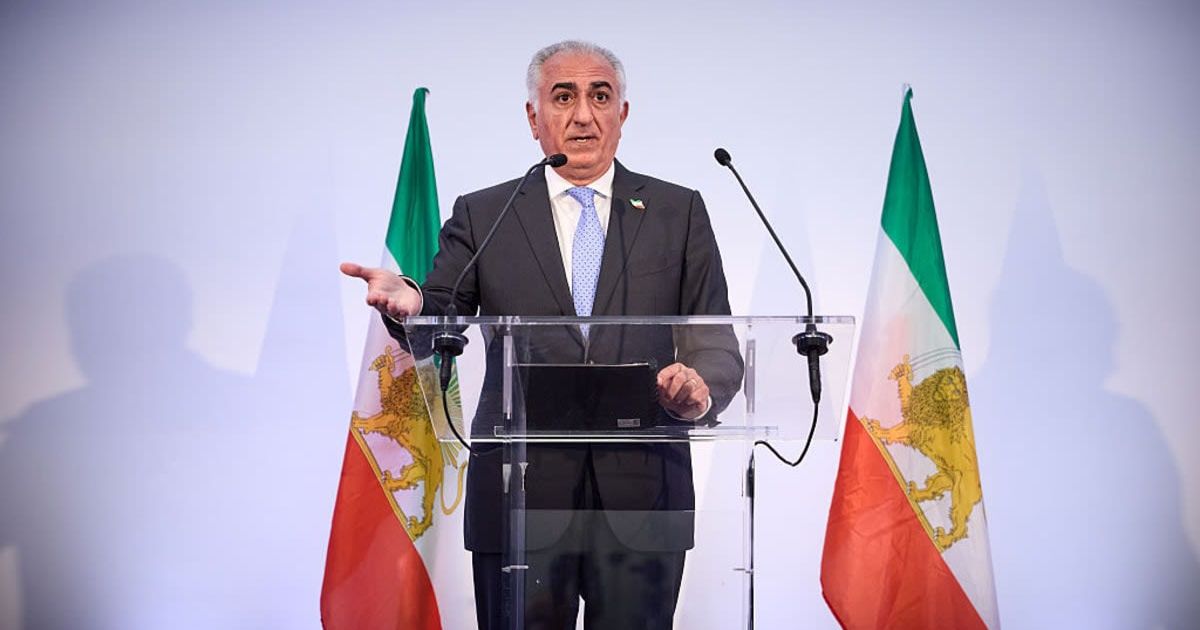 Pahlavi was Iran’s crown prince before the country’s 1979 revolution toppled his father (Getty Images)