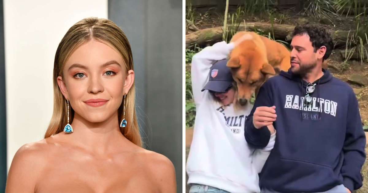 Sydney Sweeney and Scooter Braun reportedly spent a weekend on Hamilton Island in Australia (Screengrab/sydney_sweeney/Instagram, Getty Images)