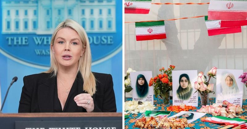 Iran congratulates Karoline Leavitt on her daughter’s birth with chilling ‘Minab’ reminder