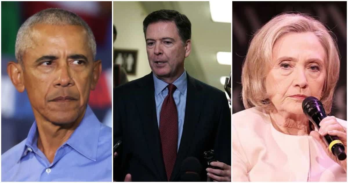 James Comey criticized Donald Trump’s mental state, calling his late-night social media activity 'nuts' amid mounting legal pressure (Getty Images)