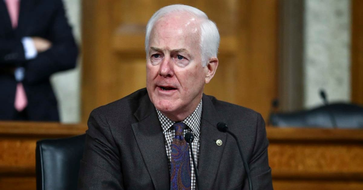 Sen John Cornyn introduced legislation on May 11 to rename US Highway 287 as Interstate 47 and officially designate it as 'Trump Interstate', according to a statement from his office (Getty Images)