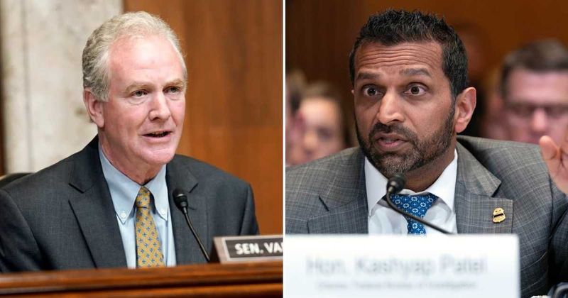 Chris Van Hollen shares alcohol test results, challenges Kash Patel to take same test