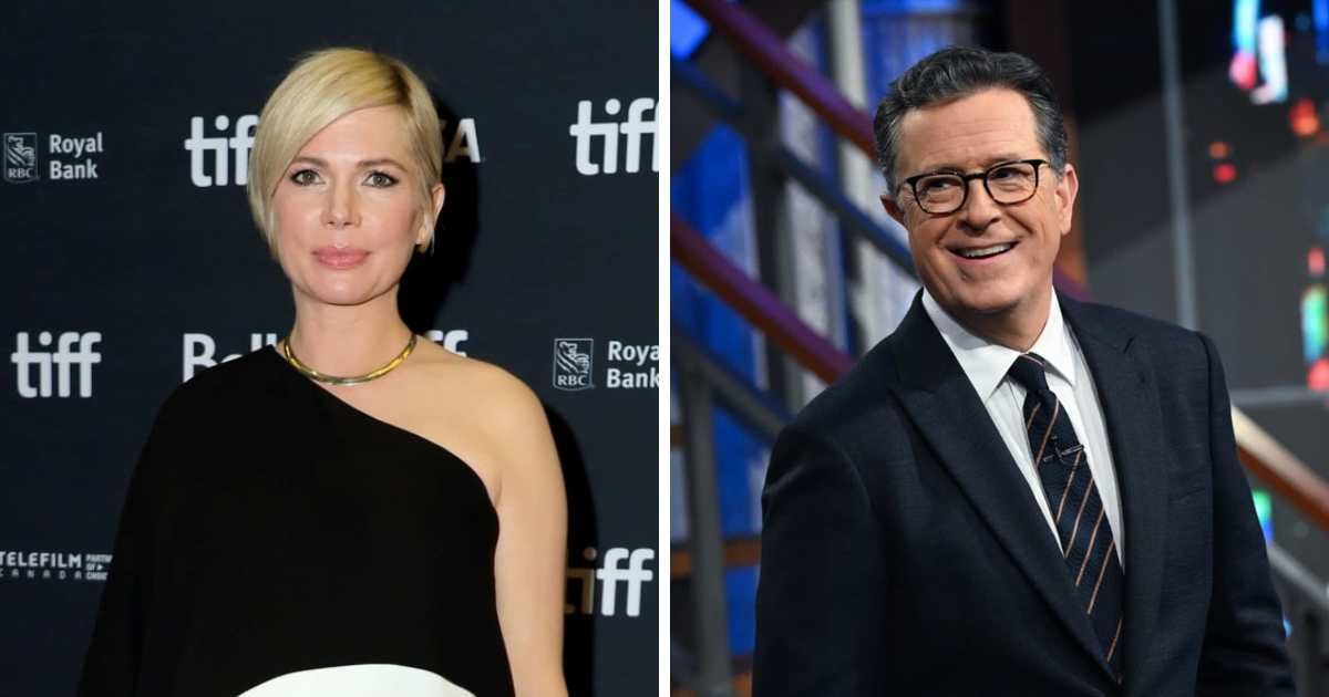 Stephen Colbert admitted Michelle Williams left him unexpectedly flustered during her first appearance on ‘The Late Show' (Getty Images)