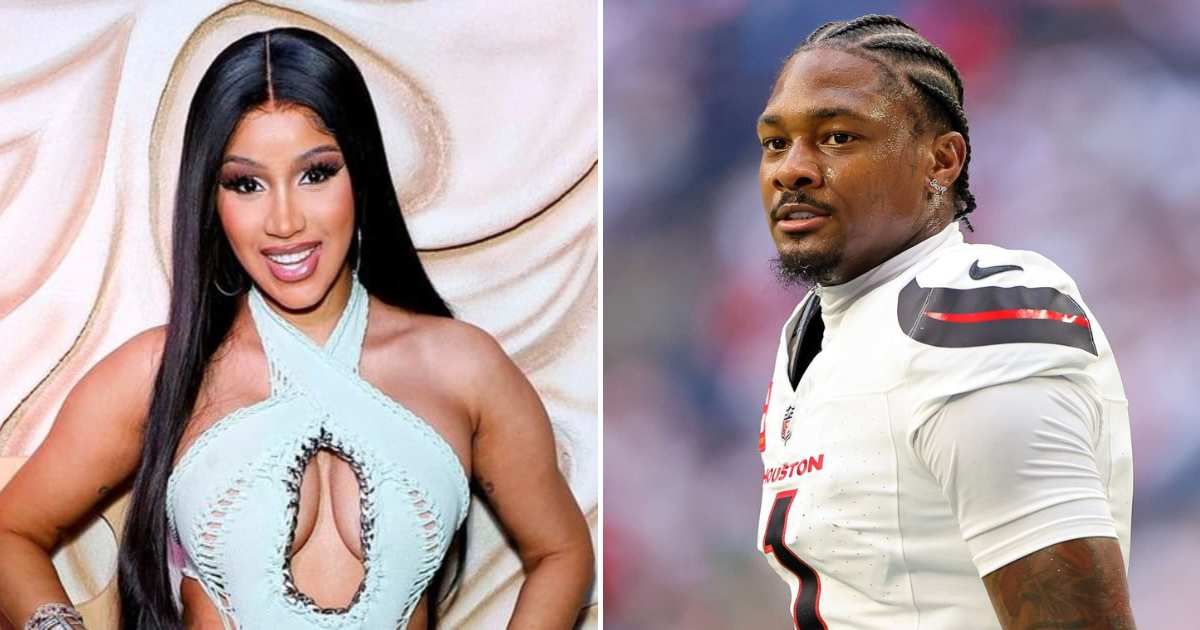 Cardi B’s viral video with Stefon Diggs has sparked major curiosity online, with fans questioning whether things are alright between the rapper and the NFL star (Getty Images)