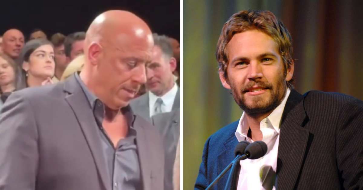 Vin Diesel became emotional during Paul Walker tribute at Cannes anniversary screening (Screengrab/Variety/X, Getty Images)